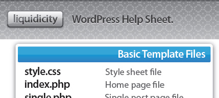 The WordPress Help Sheet