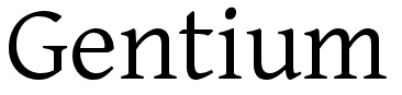 Gentium Basic