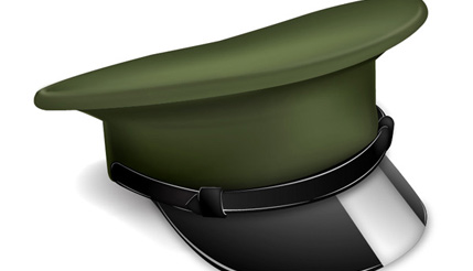 How to Make a Vector Military Cap Icon