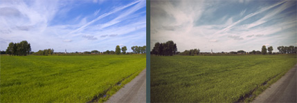 Photoshop vintage effect