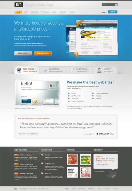 Design a Beautiful Website From Scratch