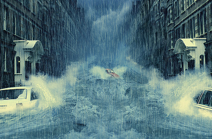 How to Create a Photo Manipulation of a Flooded City Scene