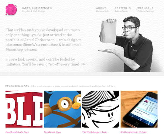 minimal web design