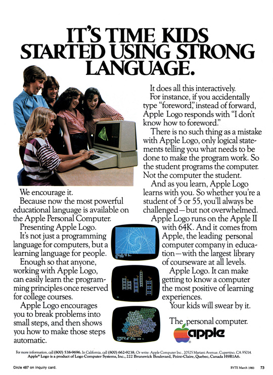 vintage apple advertisements