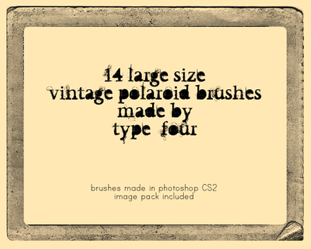 vintage photoshop brushes 