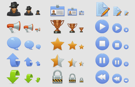 icons for application