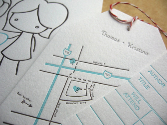 letterpress invitations