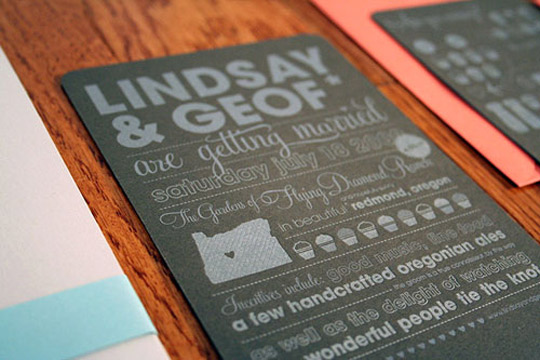 letterpress invitations