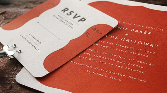 letterpress invitations