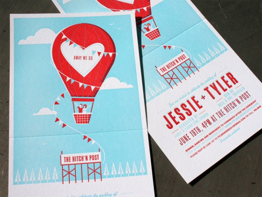 letterpress invitations