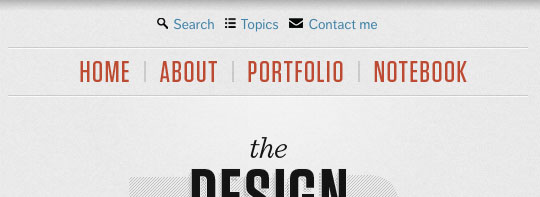 30 excellent site navigation design case