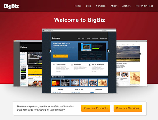 WordPress Themes for Business Websites