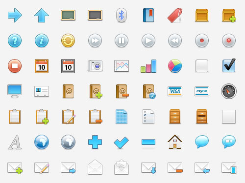 Best Free Icon Sets of 2010 - Web Design Ledger