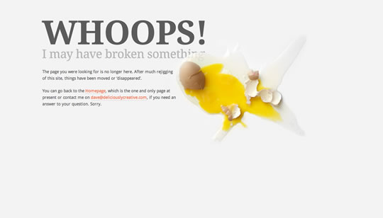 35 Creative 404 Error Pages Inspiration