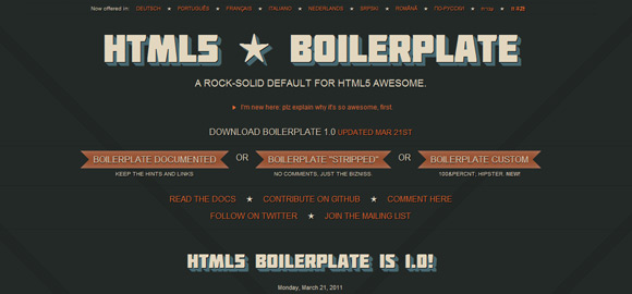 HTML5 Boilerplate