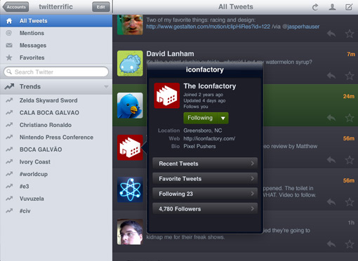 Twitterrific