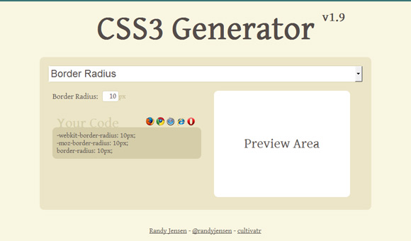 CSS3 Generator