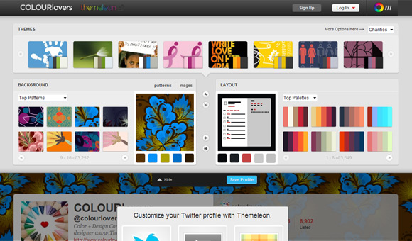 Twitter Profile Designer
