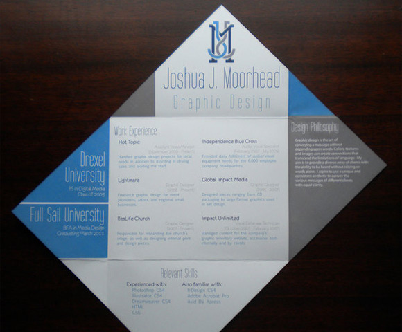 Joshua Moorhead Print Resume