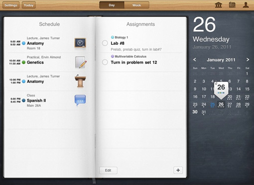 30个优秀的iPad应用程序界面设计案例