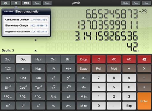 PCalc RPN Calculator