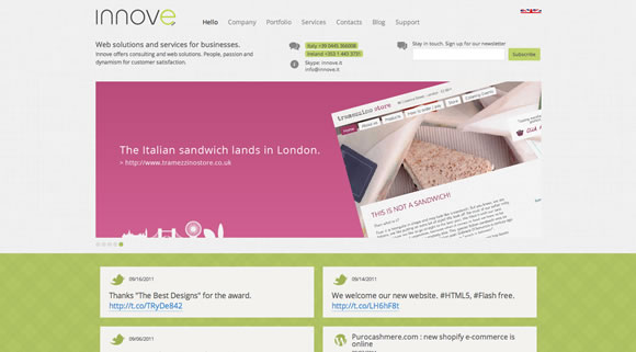 Websites with Screenshots