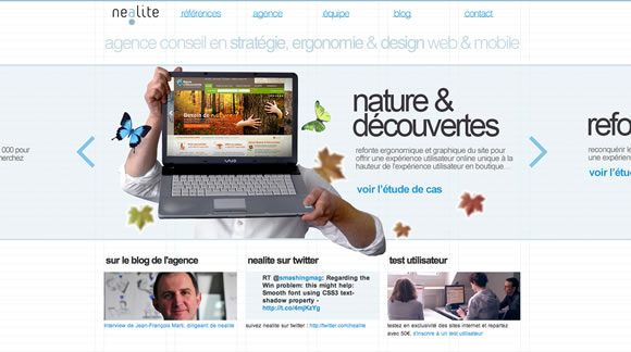 Websites with Screenshots