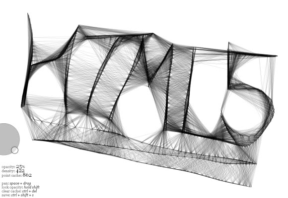 html5 velocity sketch