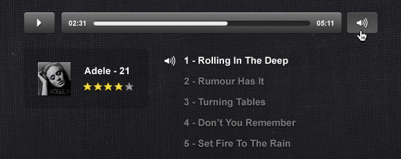 Slick Audio Player