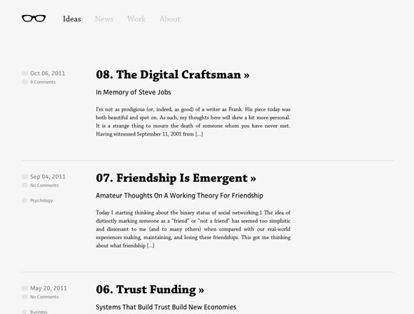 Inspiring Blog Designs