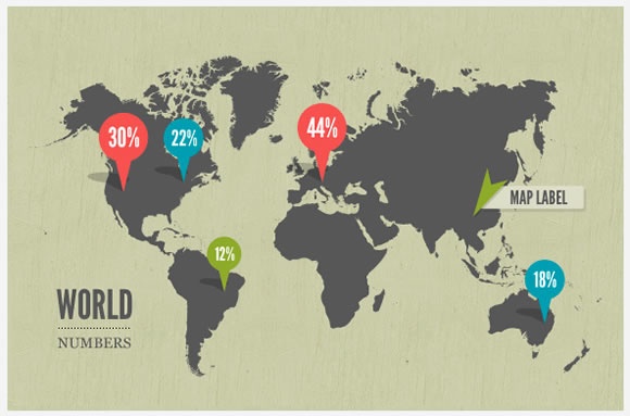 Vintage Inspired Infographics