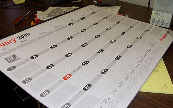 new home office desk calendars