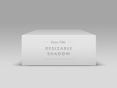 clean white vector shadow PSD