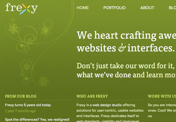 Frexy design blog