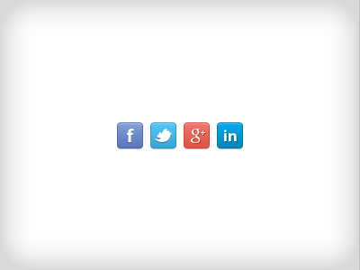 social network icons psd freebie