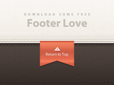free footer website download psd