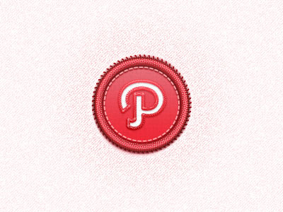stitched path icon social network freebie psd