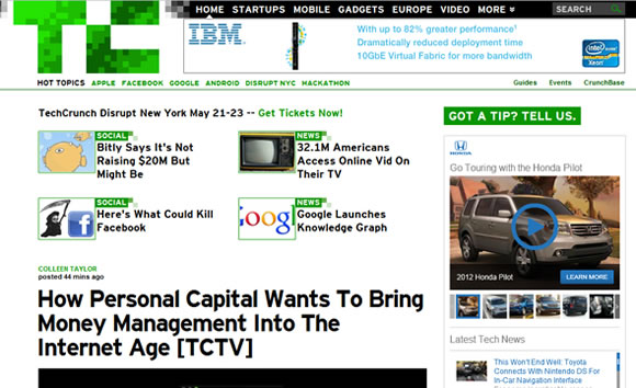 TechCrunch startups and Silicon Valley News