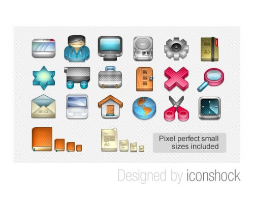 3D Glossy Icons