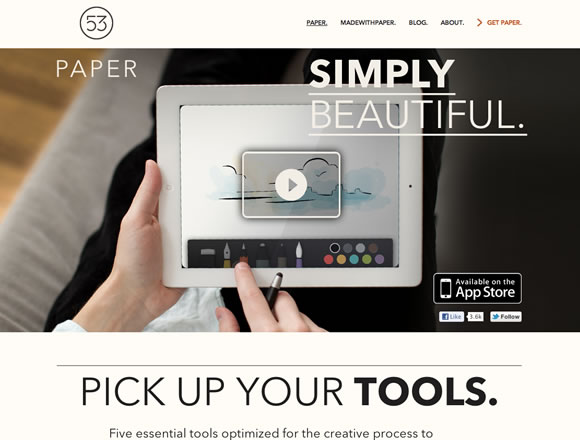 Inspiring iPhone and iPad App Websites