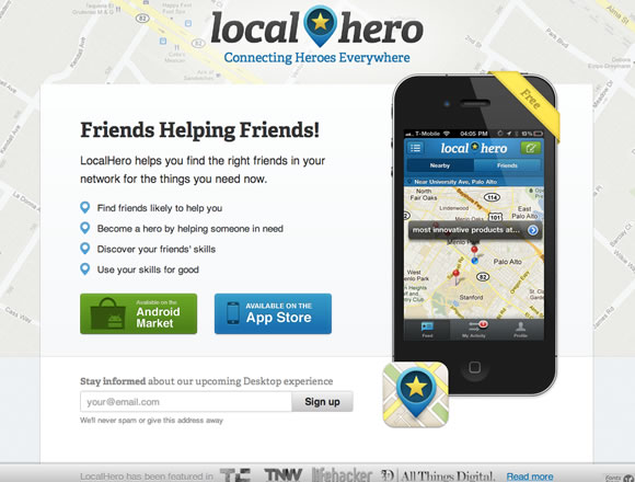 Inspiring iPhone and iPad App Websites