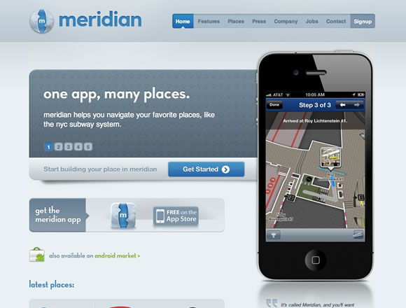 Inspiring iPhone and iPad App Websites