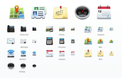 Mobile Icon Set