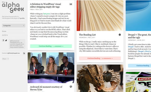 The Alpha Geek online web blog