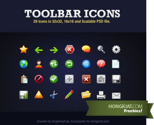 Toolbar Icons