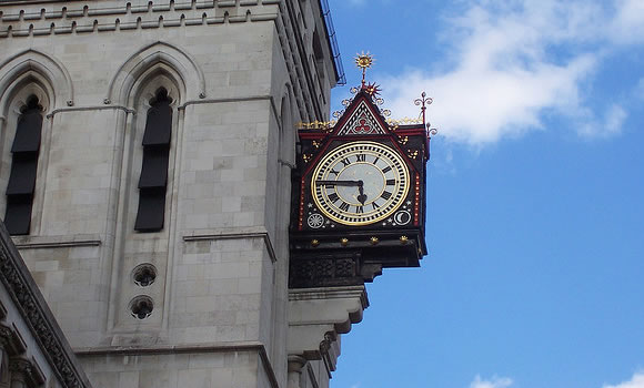 Clocks in London UK - time management