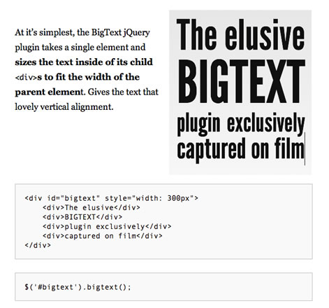 8 jQuery Plugins for Typography