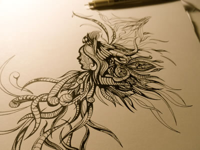 Inspiration: 23 Beautiful Drawings from Dribbble Inspiration: 23 Beautiful Drawings from Dribbble