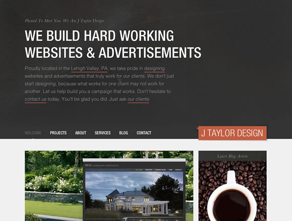 Textures and Patterns in Web Design