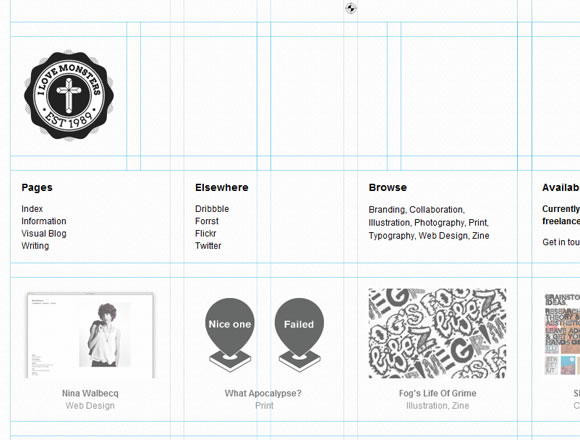 Thomas Bates website design portfolio